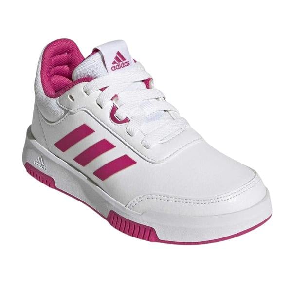 Adidas Girls Tensaur Trainers - White/Pink - 