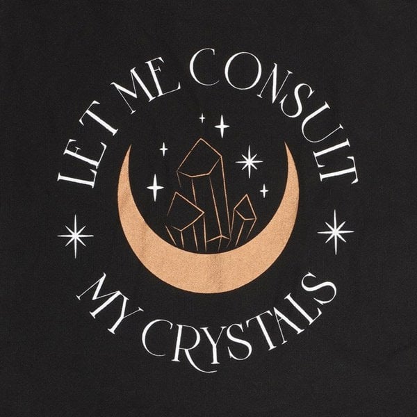 Serano Let Me Consult My Crystals Polycotton Tote Bag