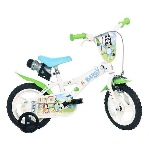 Dino Bikes Dino Bluey 12in Kids Bike - White