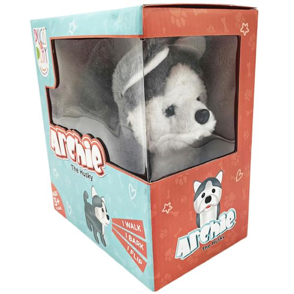 Pugs at Play Archie Flipping Dog Interactive Plush Toy