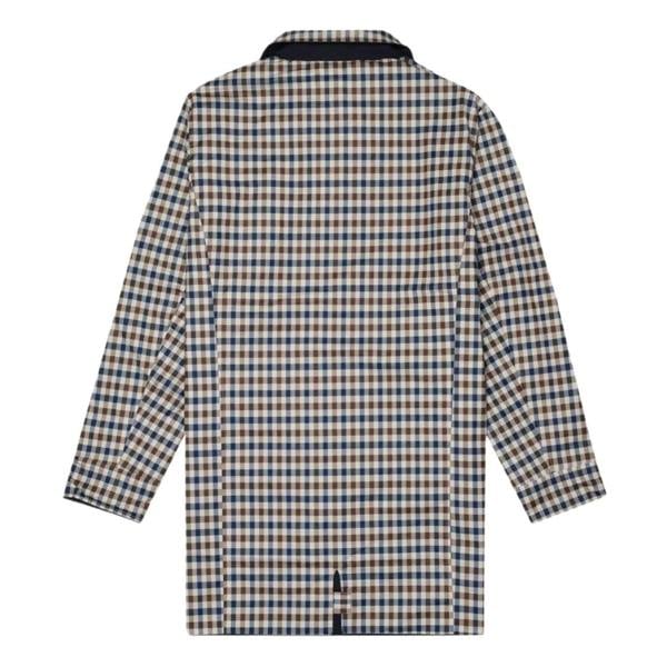 Aquascutum Active ARCHIVAL REVERSIBLE MID COAT AA_A005_JK003 BLUE NAVY Jacket Mens L