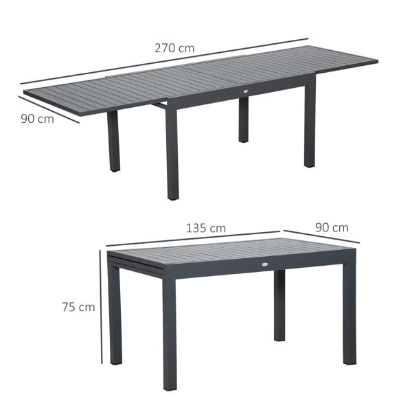 Extendable Outdoor Dining Table