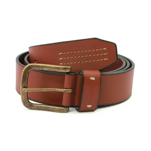 Eastern Counties Leather Mens Cole Leather Waist Belt - Tan