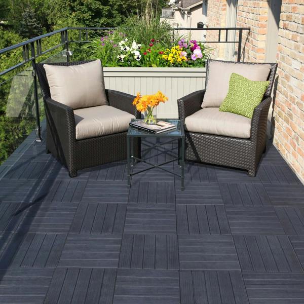 Nicoman Pallet Offer - Cosmo Garden Patio Cosmopolitan Decking Tiles - 630pcs