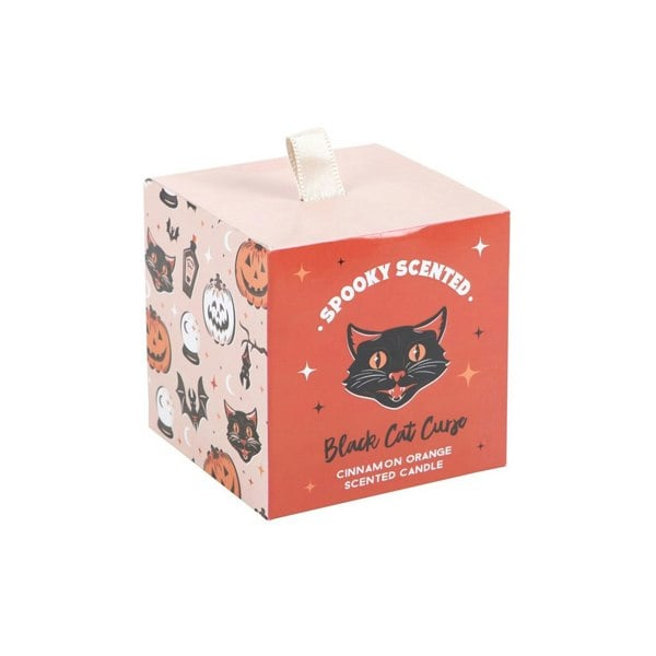 Serano Black Cat Curse Cinnamon Orange Candle