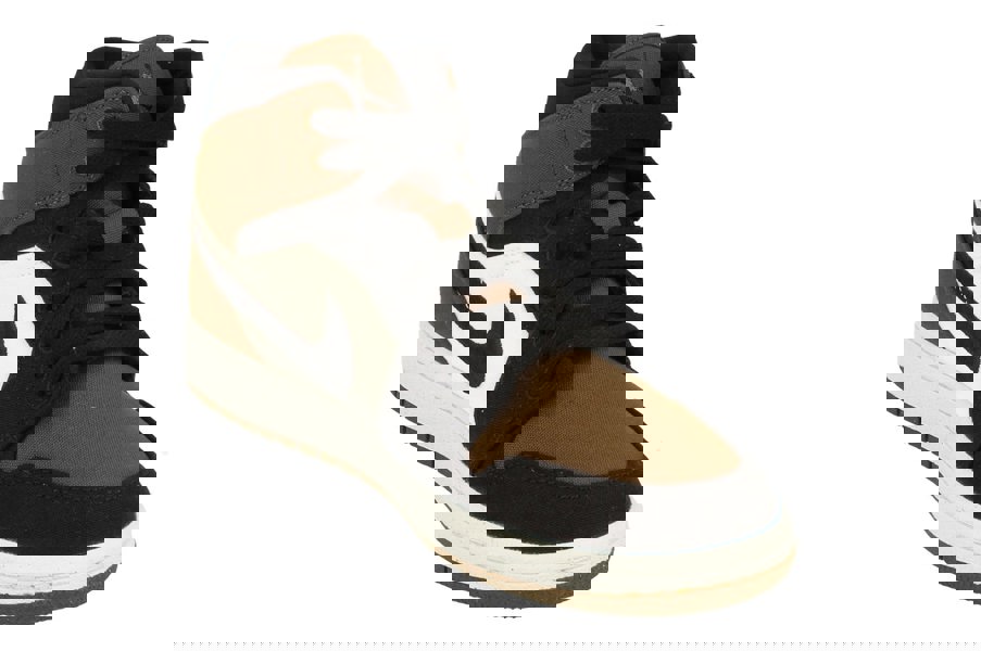 Nike Womens Air Jordan 1 Mid Se Trainers Dv0427  301 - Light Olive Black Sail White 301 - Photo 3