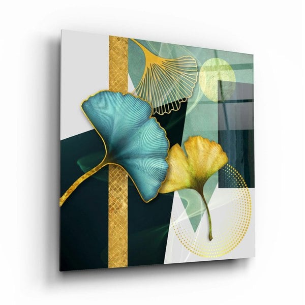 Abstract Glass Wall Art 14 - Artchi