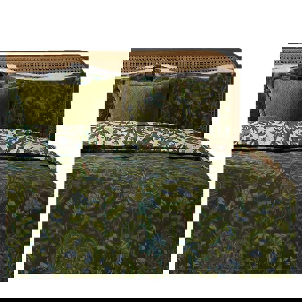 Furn Garden Of Wonder Reversible Duvet Cover Set - Evergreen - 