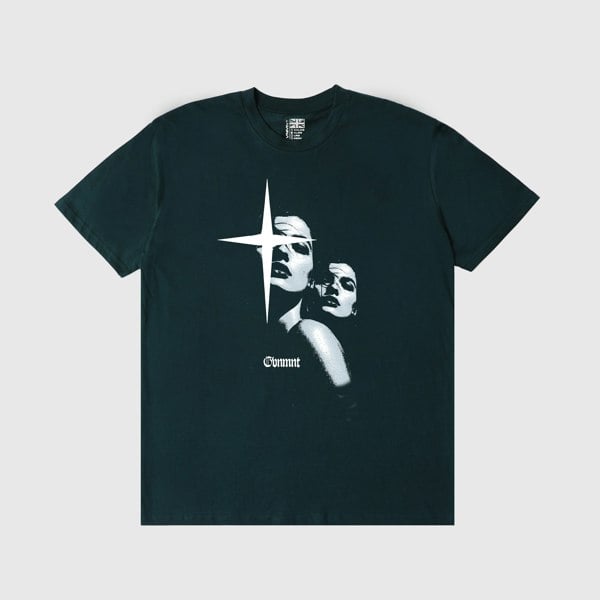 GVNMNT Clothing Co Two Face Tee - Dark Green