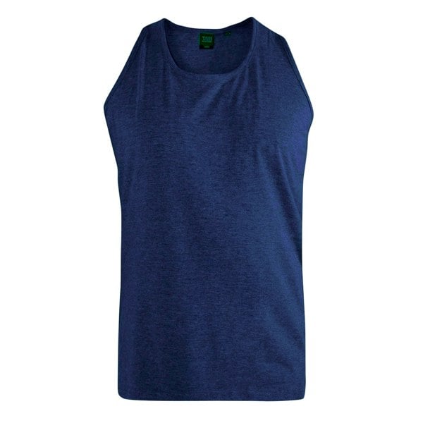 Duke Mens D555 Fabio Kingsize Tank Top - Navy