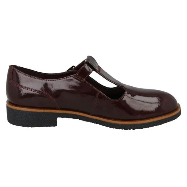 Clarks Ladies Clarks T-Bar Heeled Shoes - Griffin Town