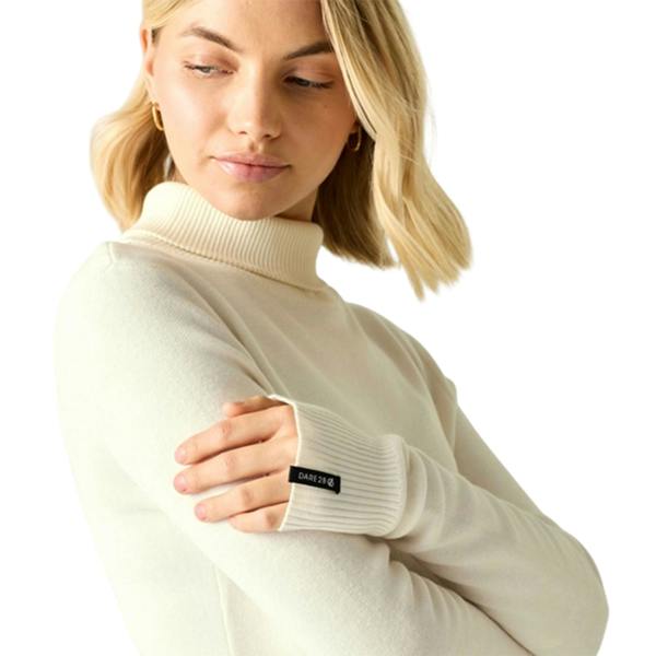Dare 2B Womens/Ladies Diam Midlayer - Egret - 