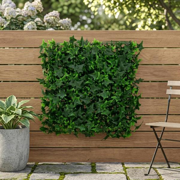 Garden Greatness Exterior Artificial Ivy Wall Panel
