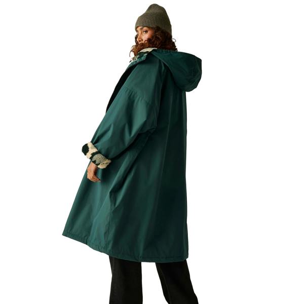 Regatta Unisex Adult Brush Stroke Changing Robe - Deep Pine - 