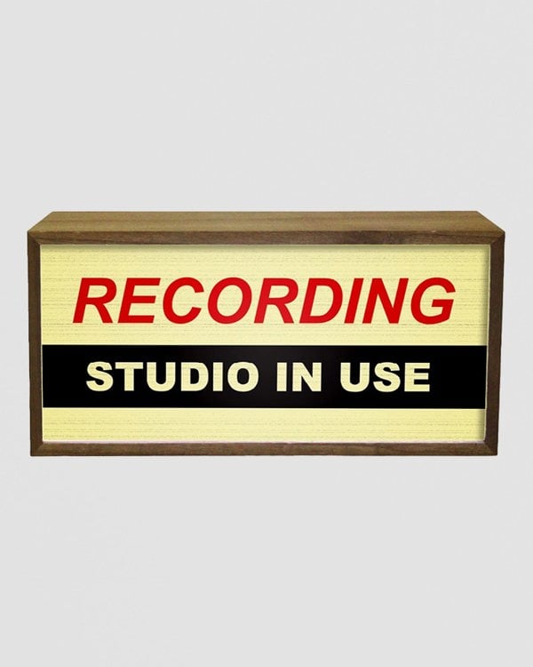 Light Box Recording Studio In Use
