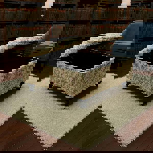 High-end storage ottoman footstool for stylish UK home interiors