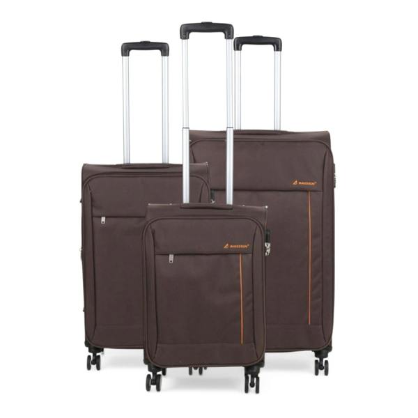 Snowball Lightweight Soft Casing Travel Luggage Suitcases