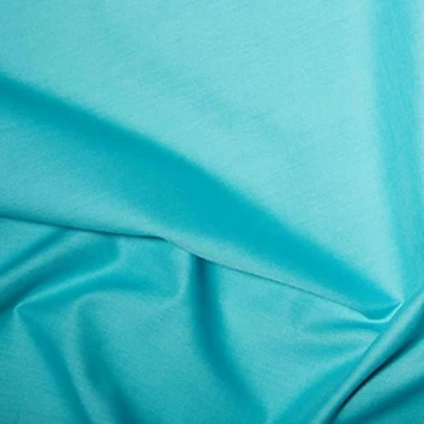 Minerva Core Range Premium Polycotton Dressmaking Fabric per metre, 112.5cm / 44" Wide - Turquoise