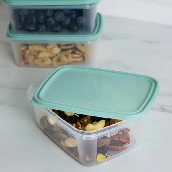  6 x 0.25L Reusable Food Storage Meal Prep Containers with Lids