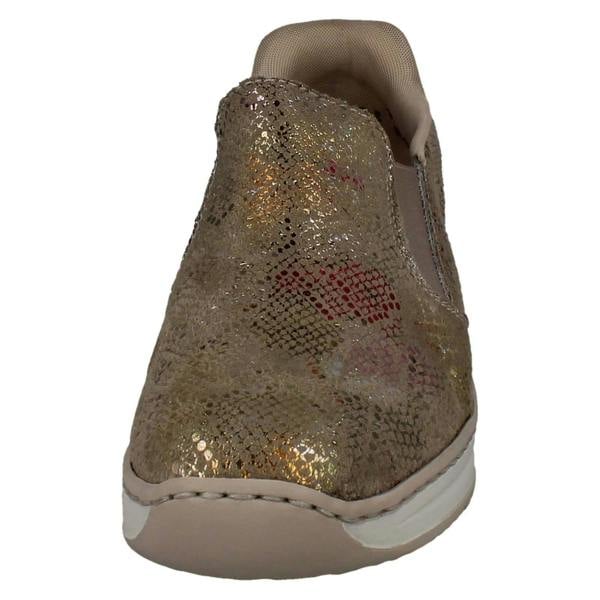 Rieker Ladies Rieker Wedge Sole Casual Shoes 48761