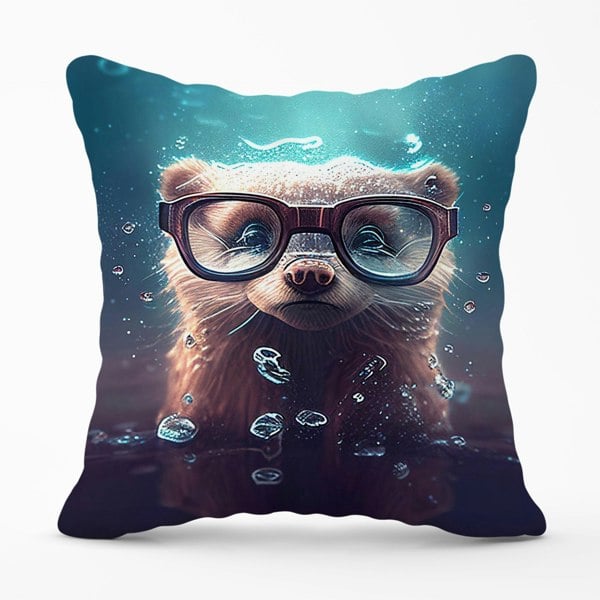 Warren Reed Ferret Splashart Water Cushions