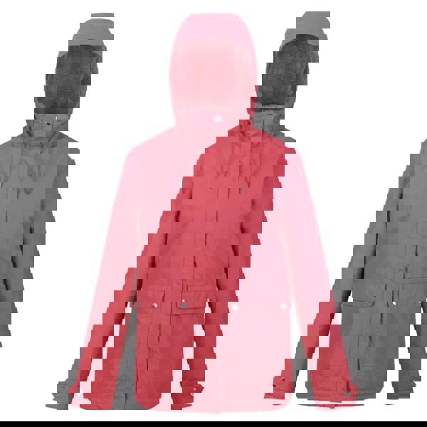 Regatta Womens/Ladies Broadia Waterproof Jacket - Mineral Red - 