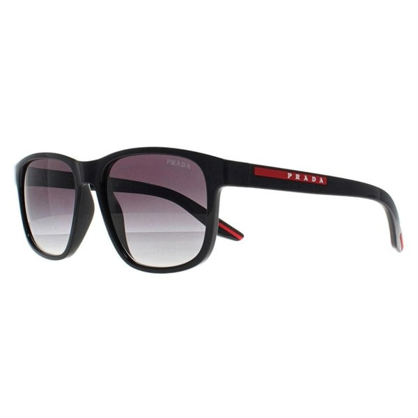 Prada Sport Sunglasses PS06YS 1AB09U Black Grey Gradient
