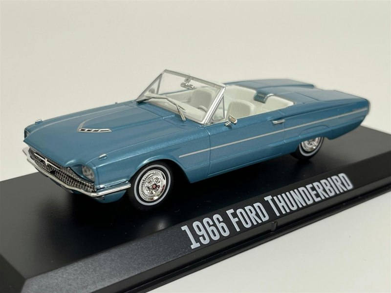 Greenlight Thelma & Louise 1966 Ford Thunderbird Convertible Blue 1:43 86617