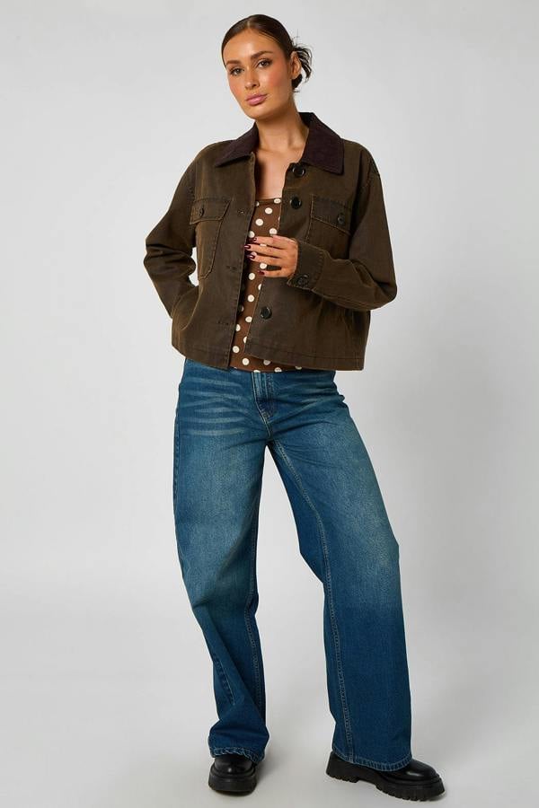 Urban Bliss Wax Barn Jacket