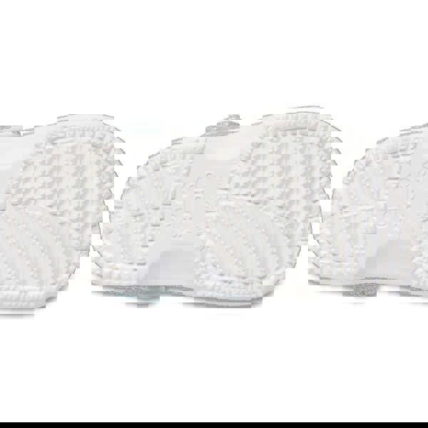 Crocs Classic Glitter Clog Thermoplastic White Loafers