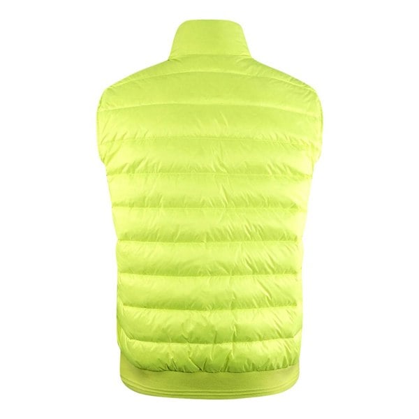 Belstaff Flash Circuit Reversible Down Filled Men's Gilet Jacket - Black / Neon Yellow