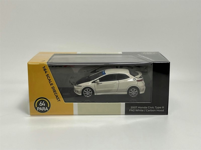 Paragon Honda Civic 2007 Type R FN2 White RHD 1:64 Paragon 65398