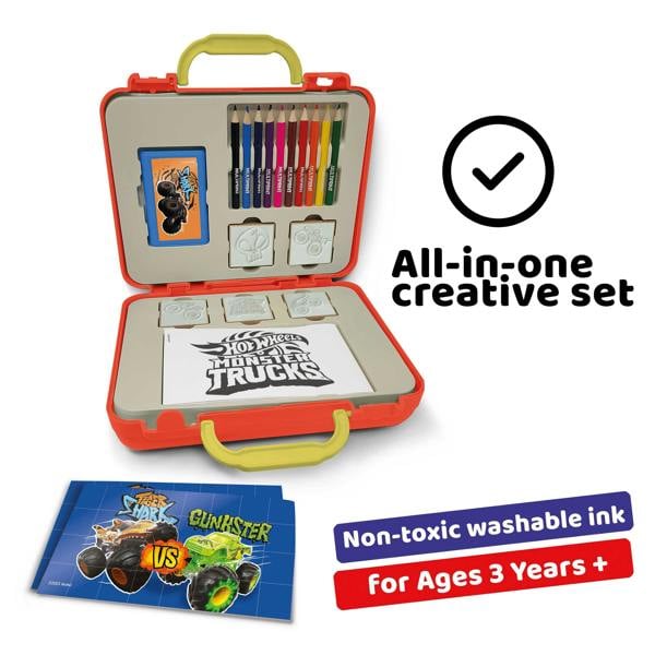Multiprint Hot Wheels Travel Set by Multiprint – Kids Activity & Craft Set