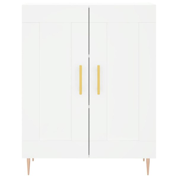 Berkfield Highboard White 69.5x34x180 cm Engineered Wood