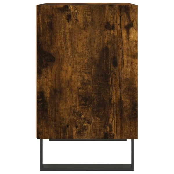 Berkfield Bedside Cabinets 2 pcs Smoked Oak 40x30x50 cm Engineered Wood