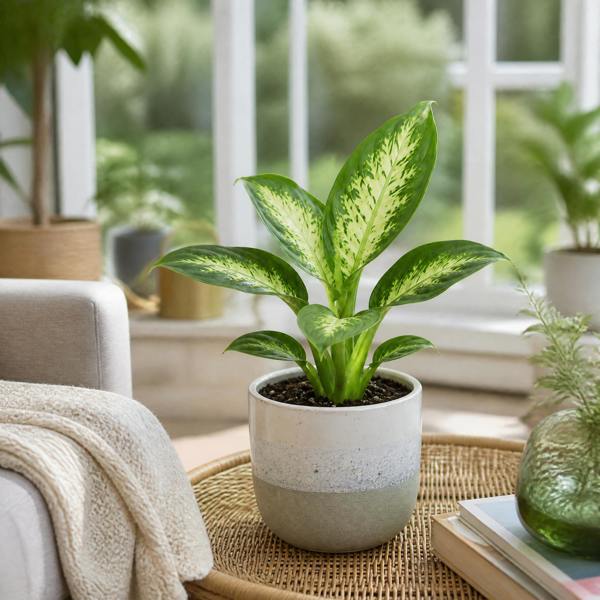 Dieffenbachia Compacta Dumb Cane 12cm Pot Plants By Post