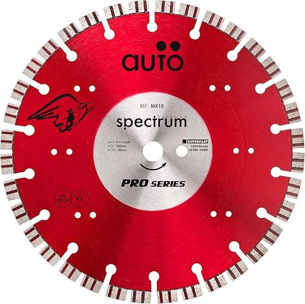 Ox Spectrum Pro Laser Turbo Universal Diamond Blade  300-20mm