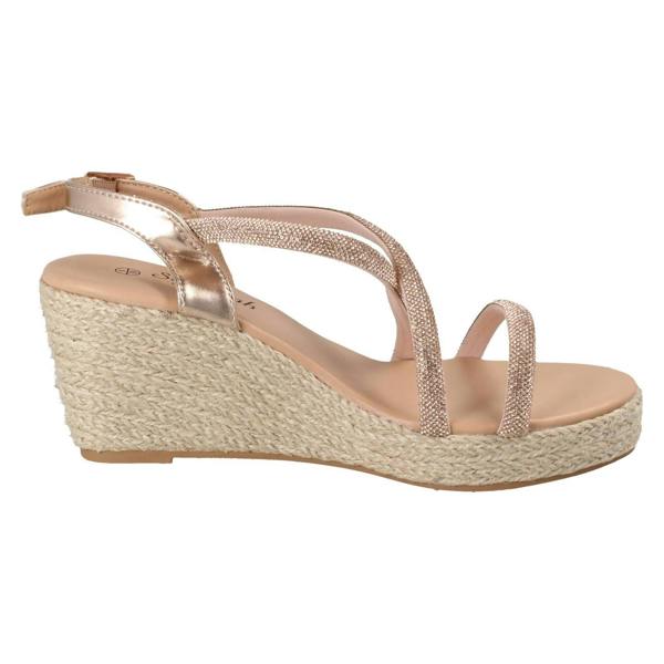 Savannah Ladies Savannah Wedge Heel Sandals F12120