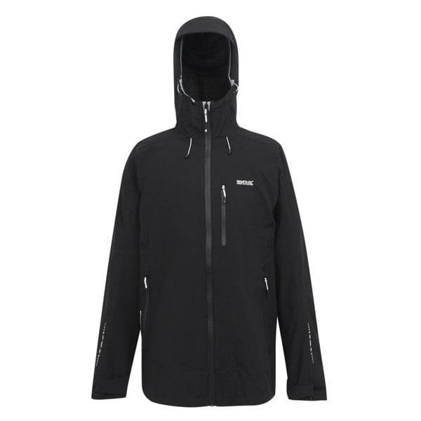 Regatta Mens Okara Waterproof Jacket - Black