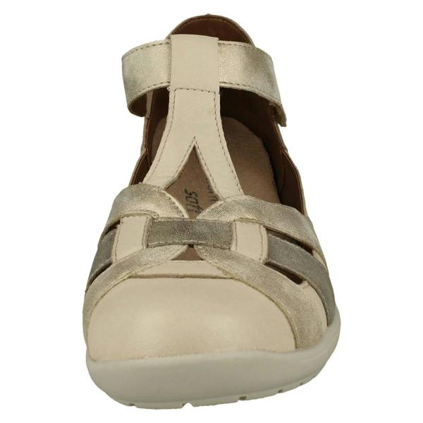 Remonte Ladies Remonte Cut Out Detailed Wide Fitting Summer Shoes R7601