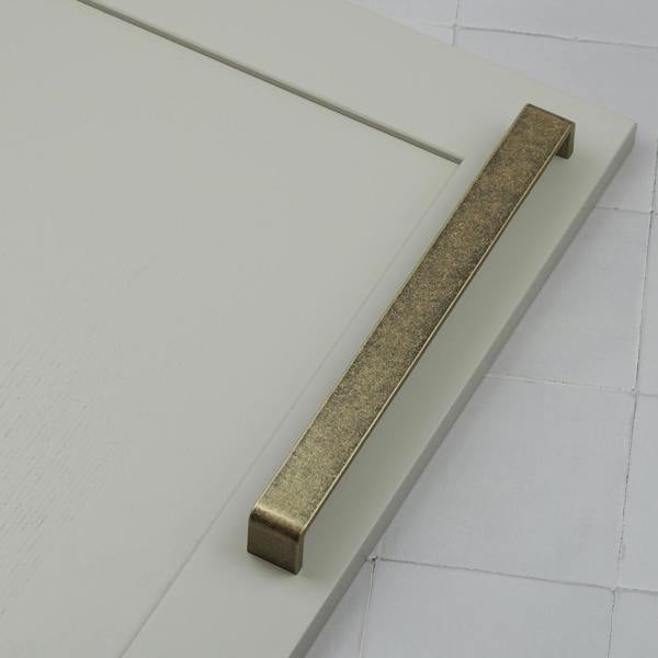 Handle & Home Antique Brass D-Bar Handles