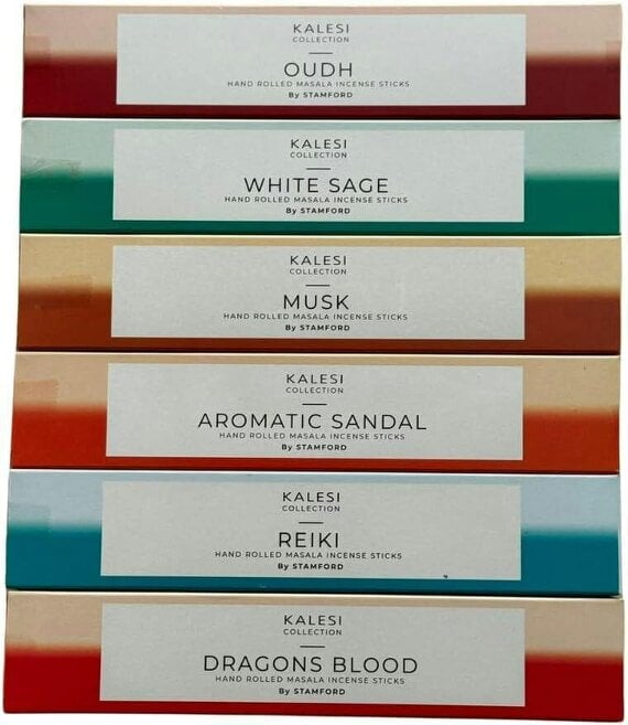 Kalesi Collection Aromatic Incense and Candle Gift Set