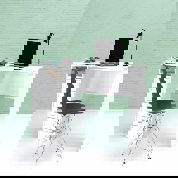 Furniture To Go Function Plus 4 Drawer Desk in White