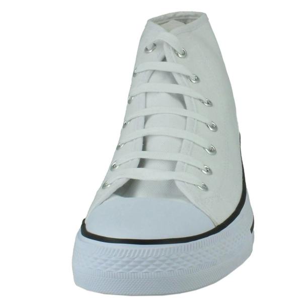 Spot On Mens Spot On Hi-Top Canvas Boots A2188