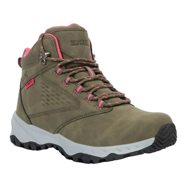 Regatta Women's Amble Walking Boots - Four Leaf Clover/Pop Pink