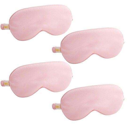 Satin Sleep Mask Multipack Sets - Various Designs - Pink