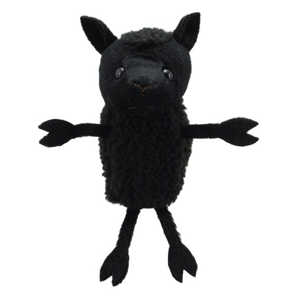 The Puppet Company Sheep - Black - Finger Puppets