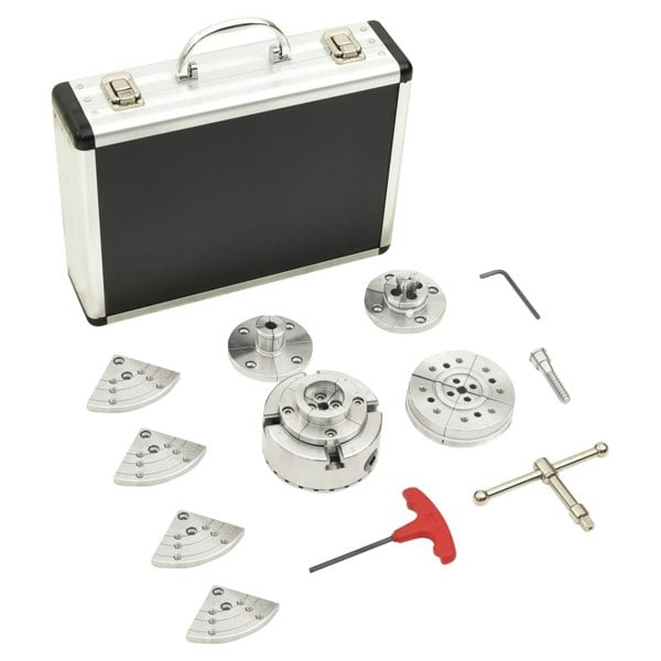 Berkfield Self-centering Wood Chuck Set for 3.75 Inch Steel