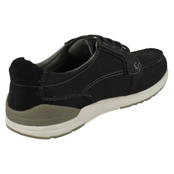Hush Puppies Mens Hush Puppies Lace Up Boat Shoes Flynn Boat Shoe