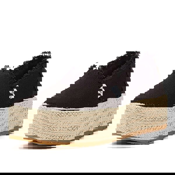 TOMS Canvas Valcia Women's Black Espadrilles